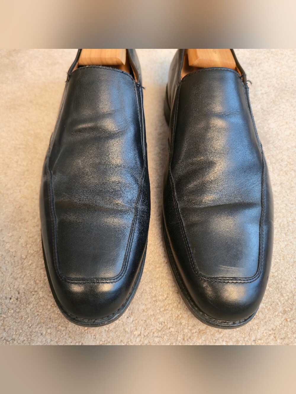 Allen Edmonds Milford Men's Loafer Dress Shoes Size 12D Color Black - Picture 5 of 11